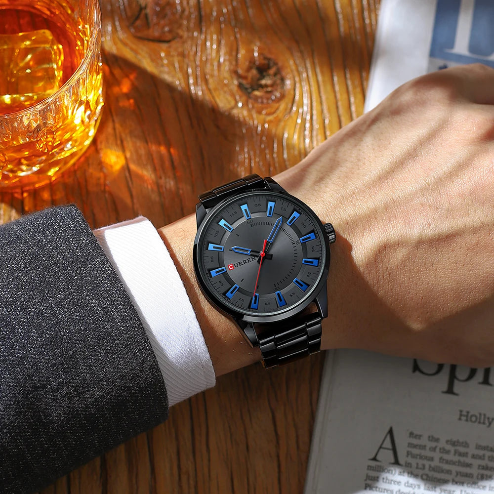 ⌚Relógio Masculino CURREN Estilo Simples