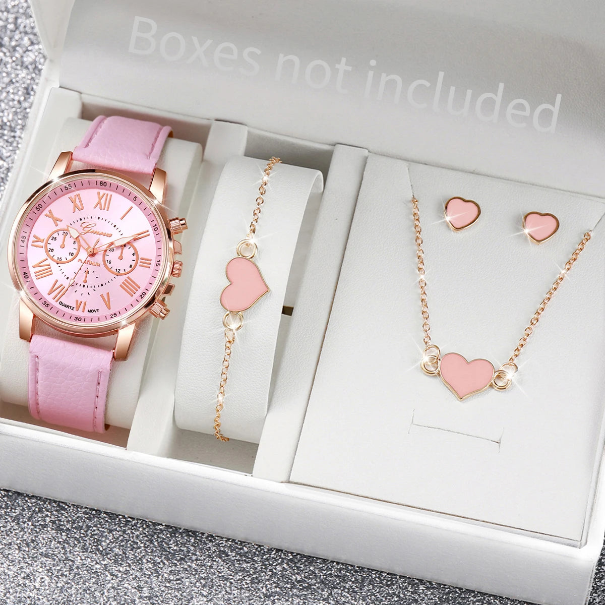 ⌚ Conjunto de Relógios Femininos 5/6 Peças