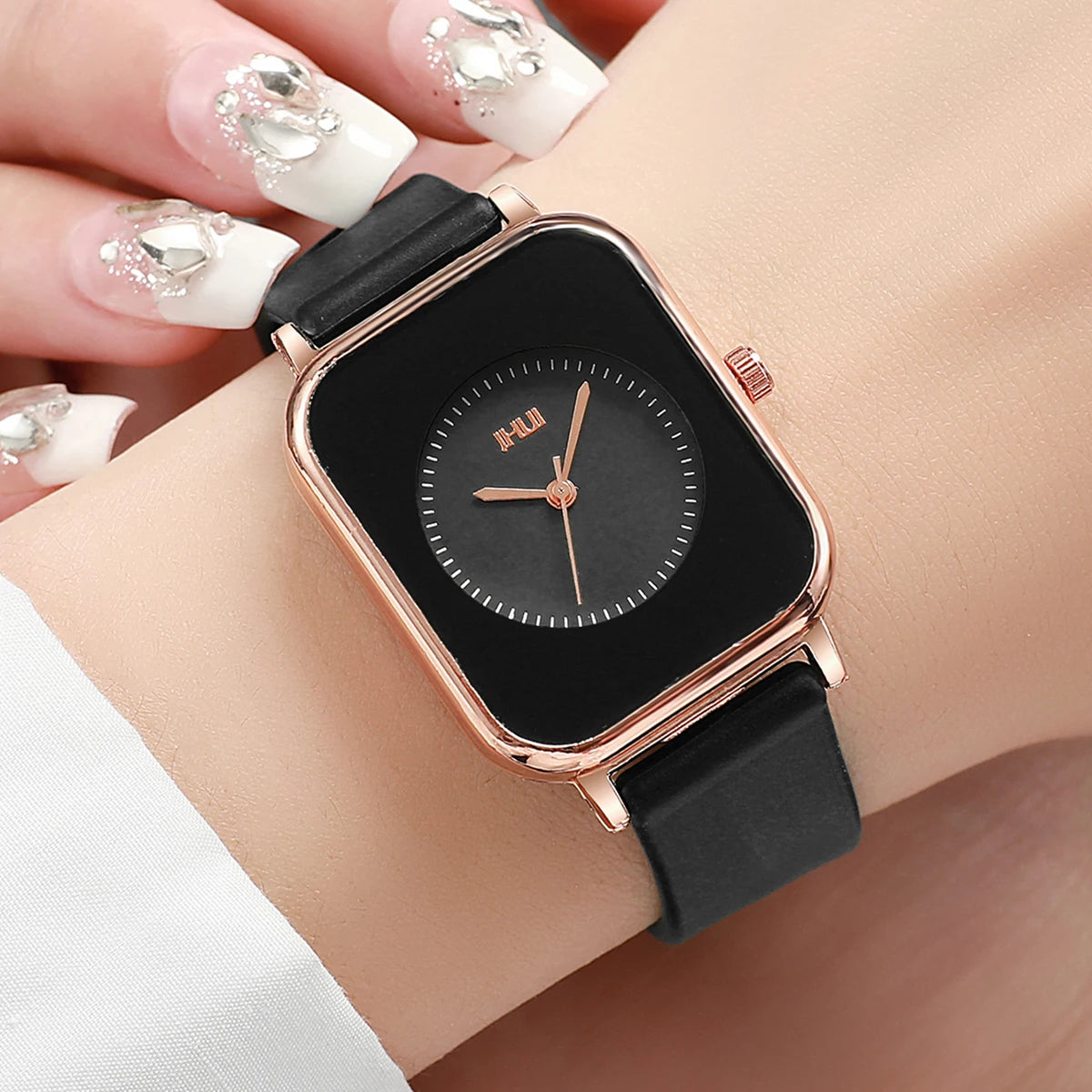 ⌚ Relógio Feminino Retangular Fashion