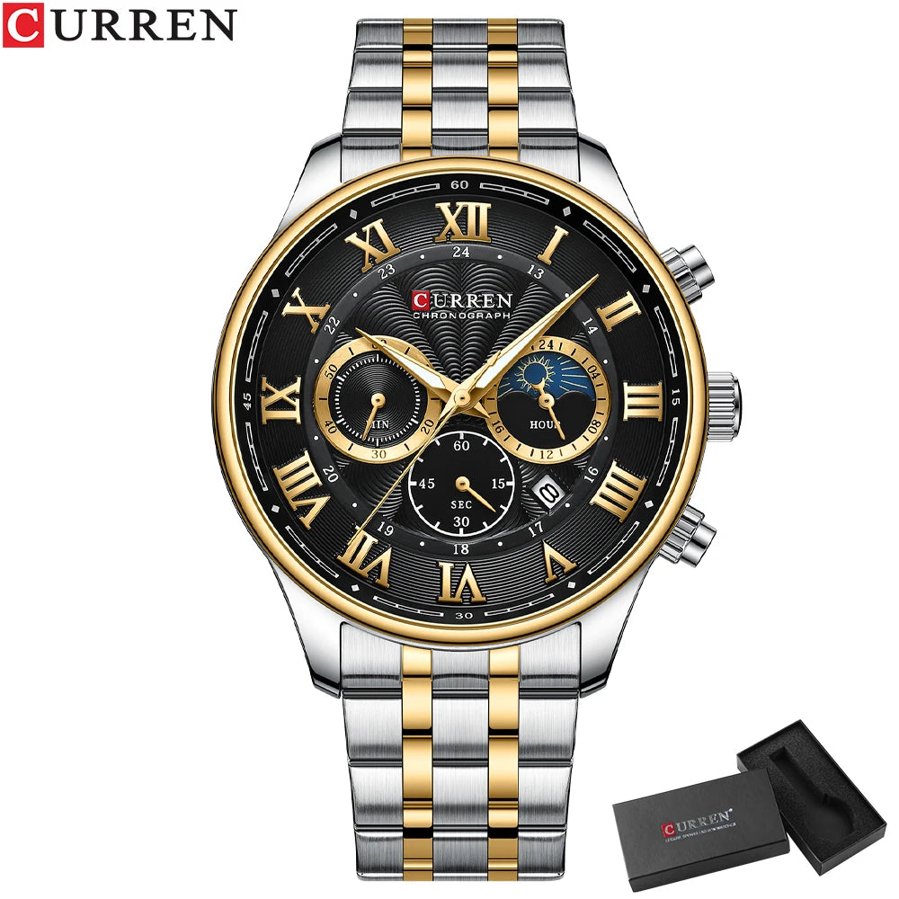 ⏱️Relógio Masculino CURREN Casual Business
