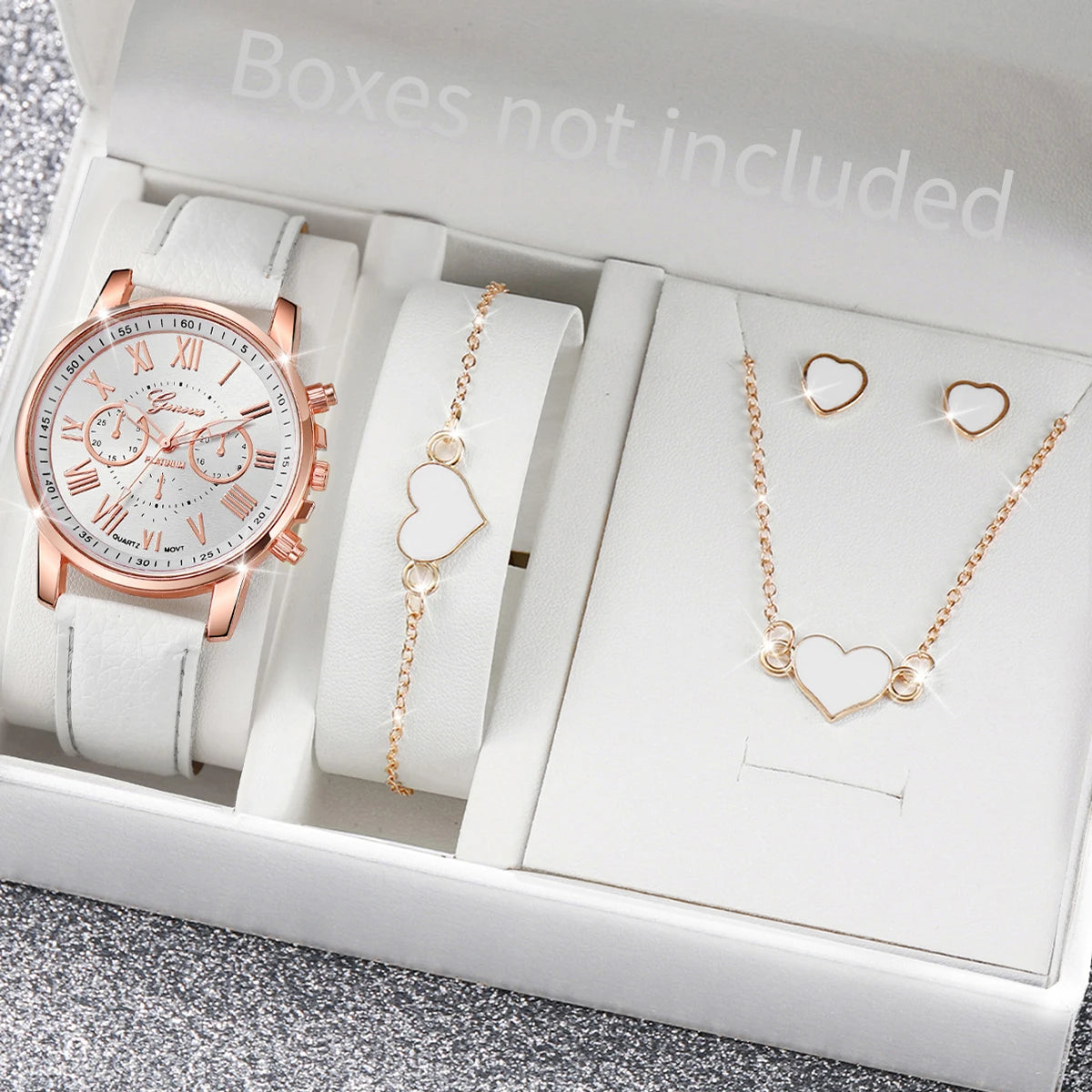 ⌚ Conjunto de Relógios Femininos 5/6 Peças