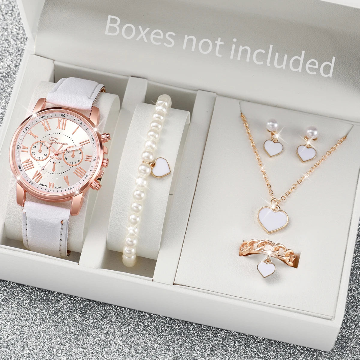 ⌚ Conjunto de Relógios Femininos 5/6 Peças