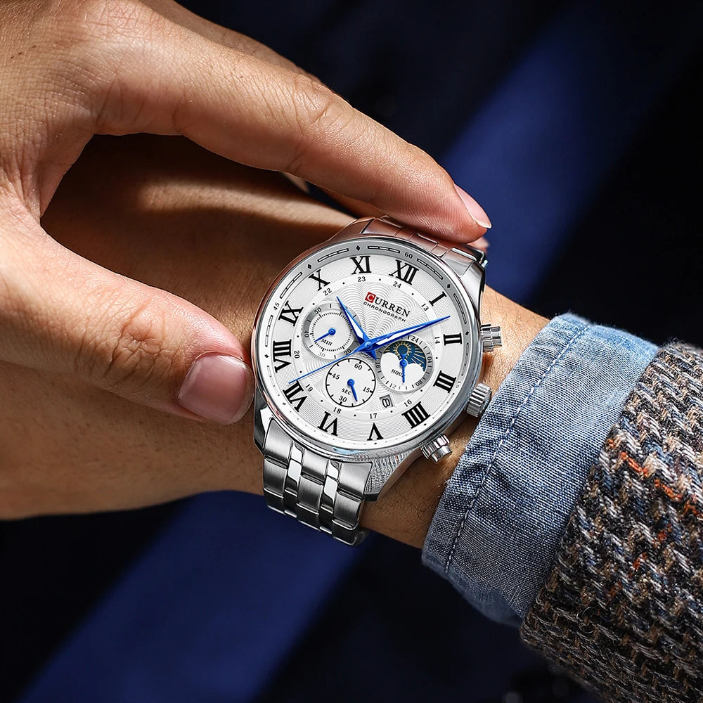 ⏱️Relógio Masculino CURREN Casual Business