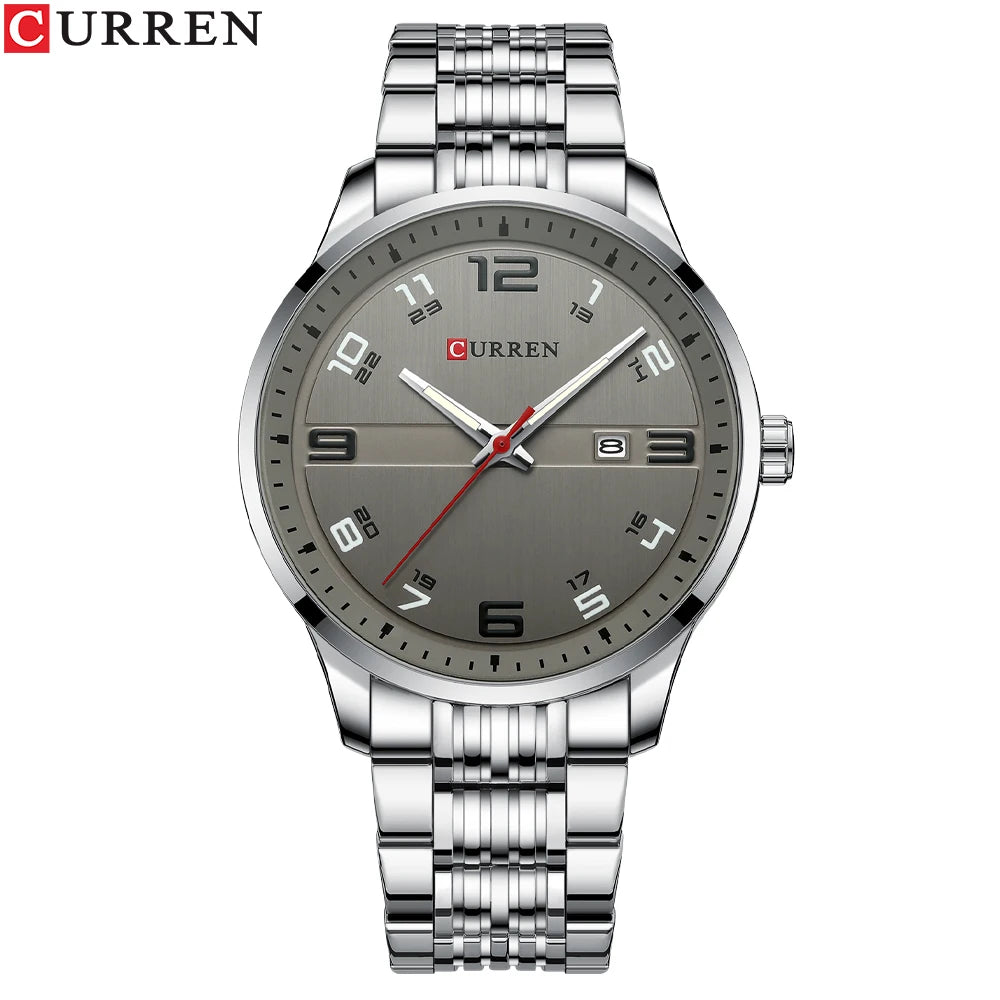 Relógio Masculino CURREN Business Luxuoso