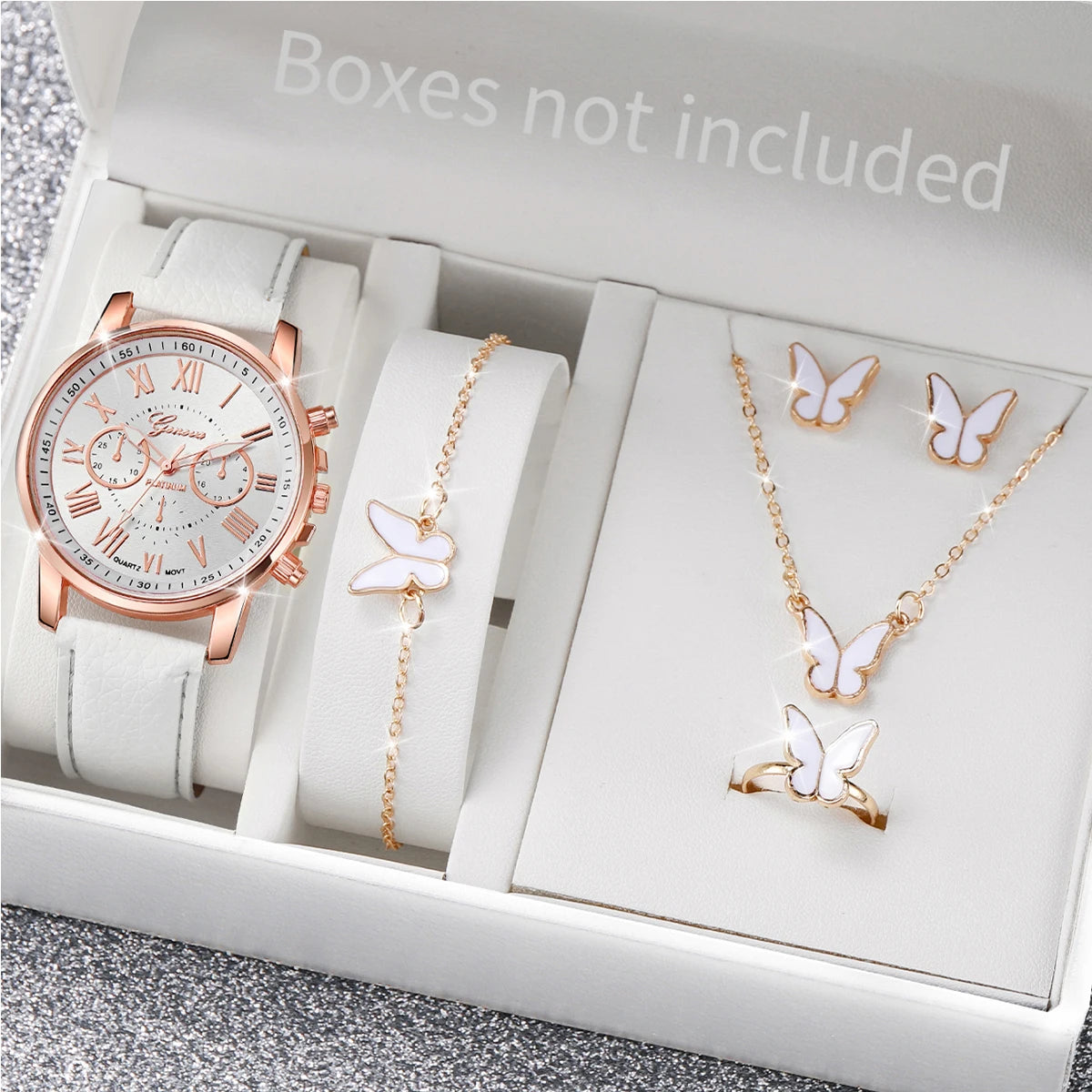 ⌚ Conjunto de Relógios Femininos 5/6 Peças