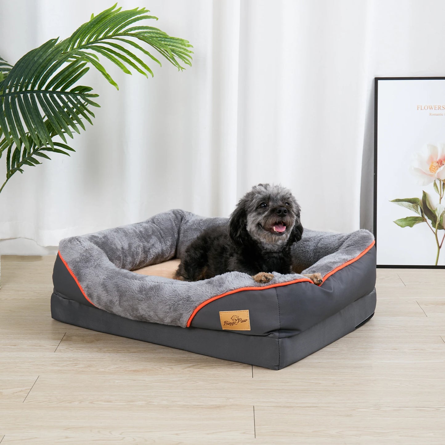 Cama Ortopédica para Cães Tamanhos L, XL, 2XL, 3XL