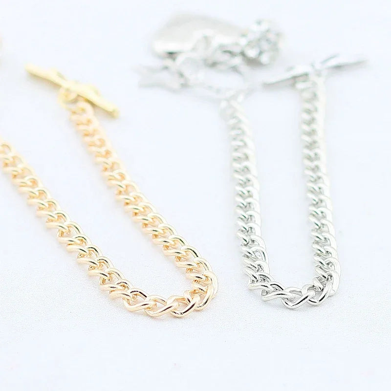 Pulseira SUMENG 2024 com Charms de Coração