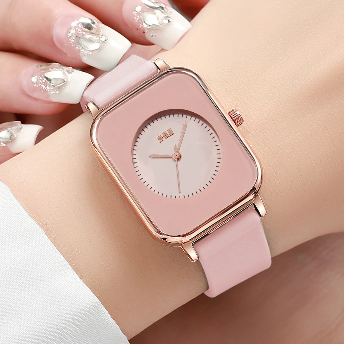 ⌚ Relógio Feminino Retangular Fashion