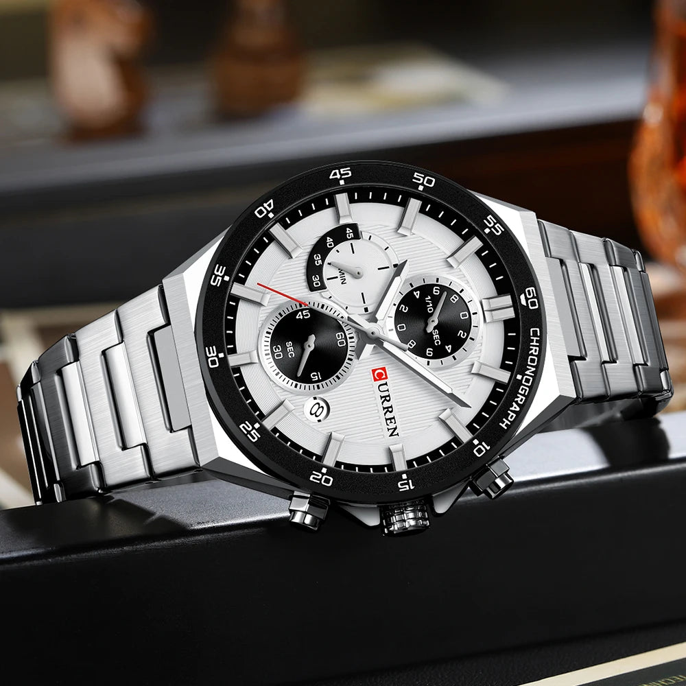 Relógio Masculino CURREN Clássico 43mm