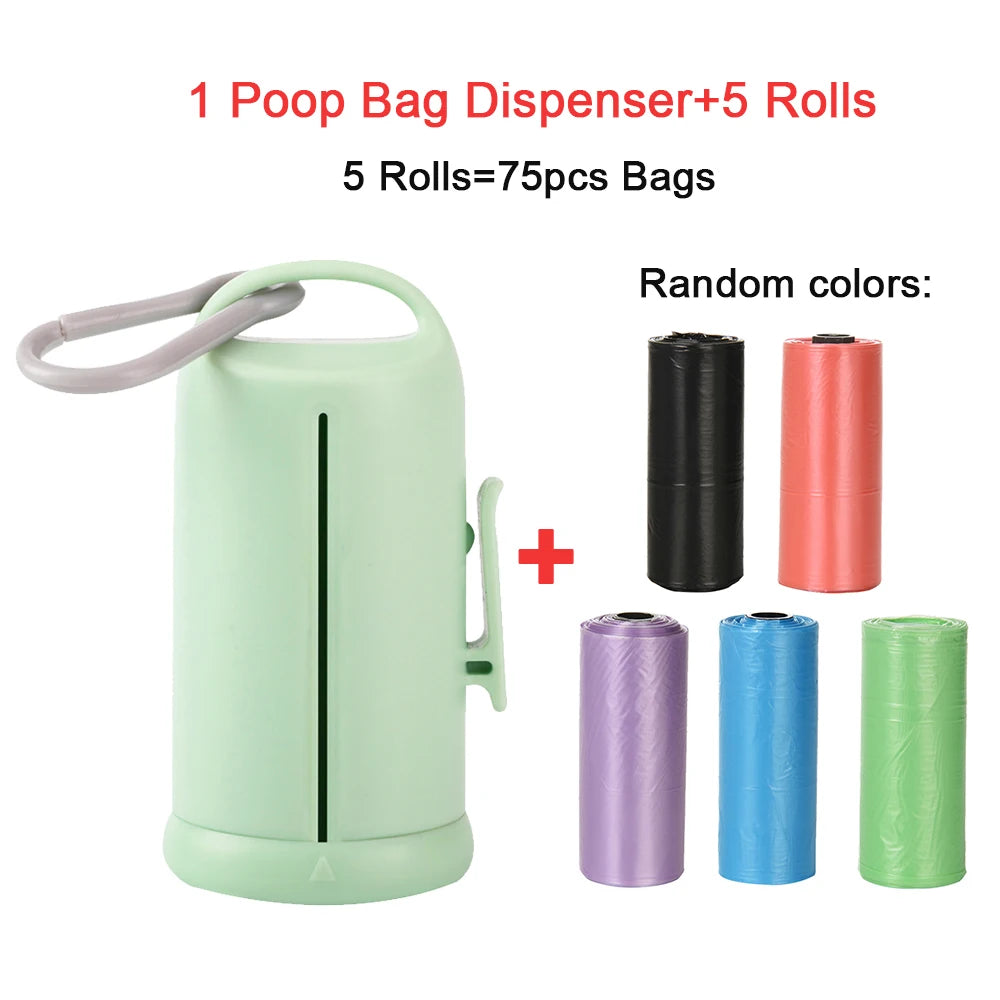 Porta-Sacos Portátil para Dejetos de Pets