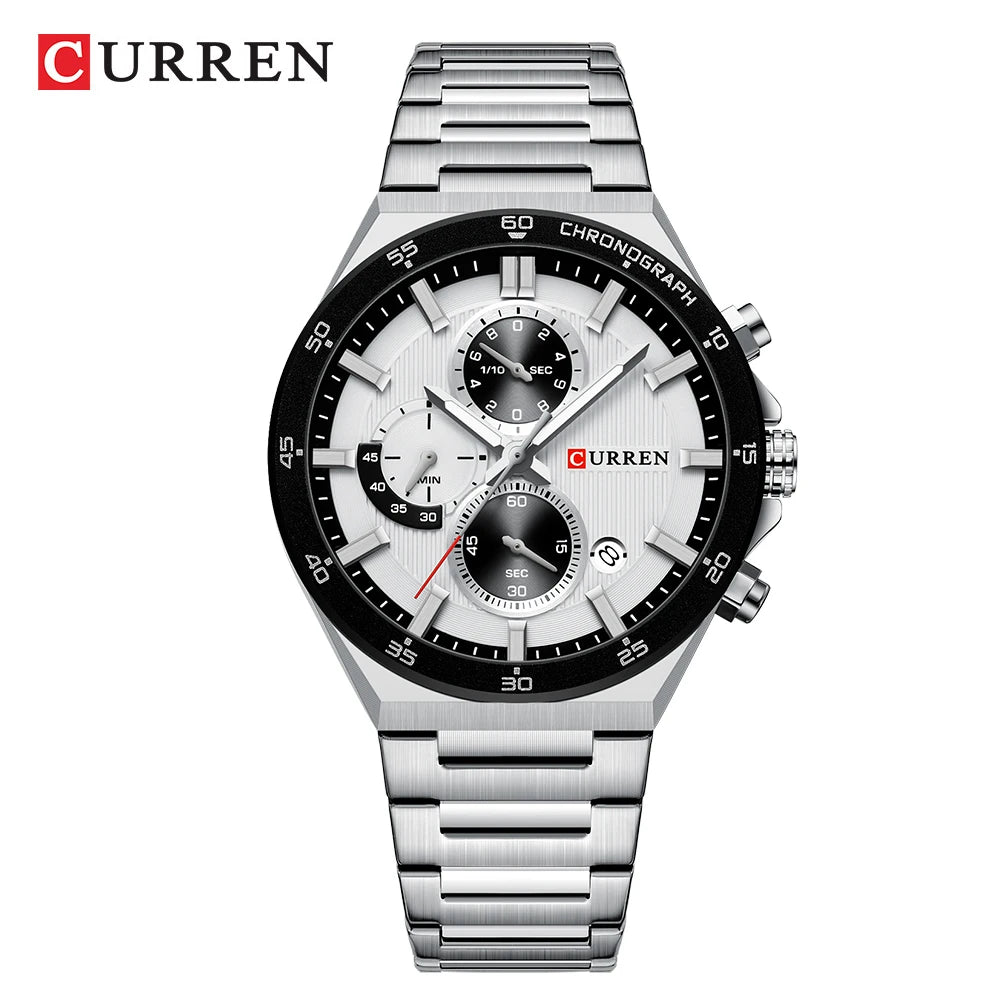 Relógio Masculino CURREN Clássico 43mm