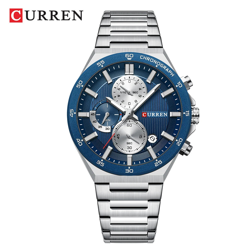 Relógio Masculino CURREN Clássico 43mm