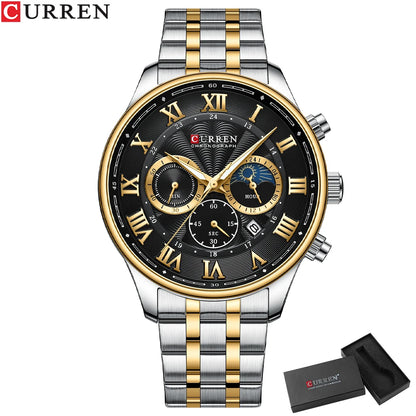 ⏱️Relógio Masculino CURREN Casual Business