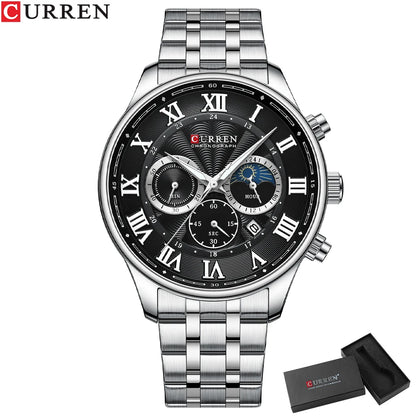 ⏱️Relógio Masculino CURREN Casual Business