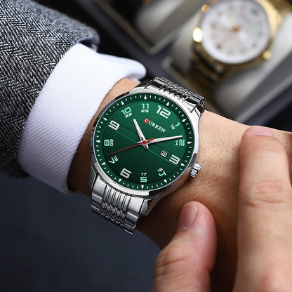Relógio Masculino CURREN Business Luxuoso