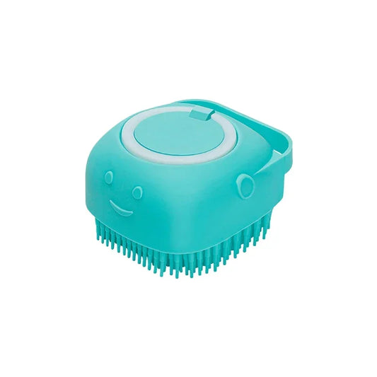 Escova de Banho com Dispensador de Shampoo