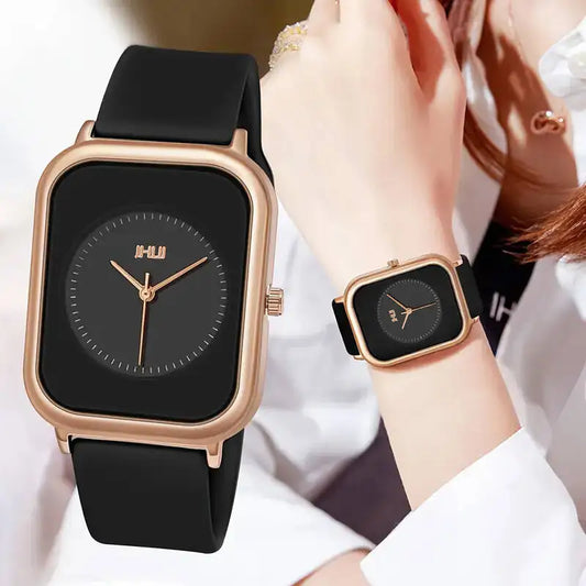 ⌚ Relógio Feminino Retangular Fashion