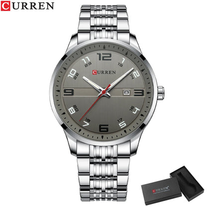 Relógio Masculino CURREN Business Luxuoso