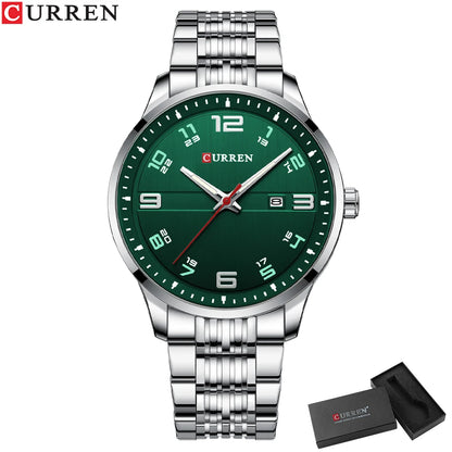 Relógio Masculino CURREN Business Luxuoso