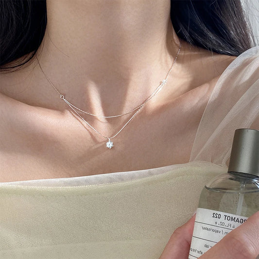 Colar de Prata 925 com Zircônia