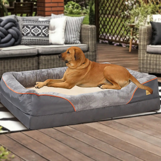 Cama Ortopédica para Cães Tamanhos L, XL, 2XL, 3XL