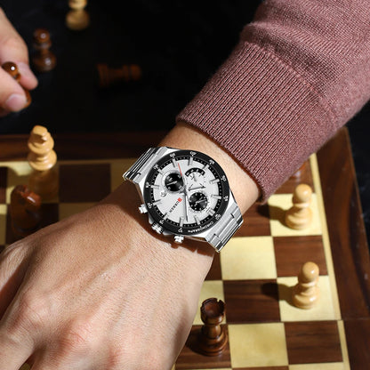 Relógio Masculino CURREN Clássico 43mm