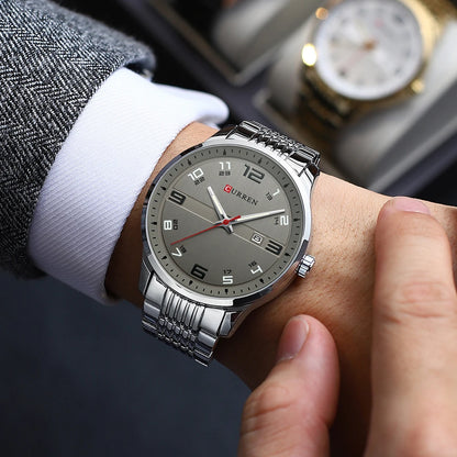 Relógio Masculino CURREN Business Luxuoso