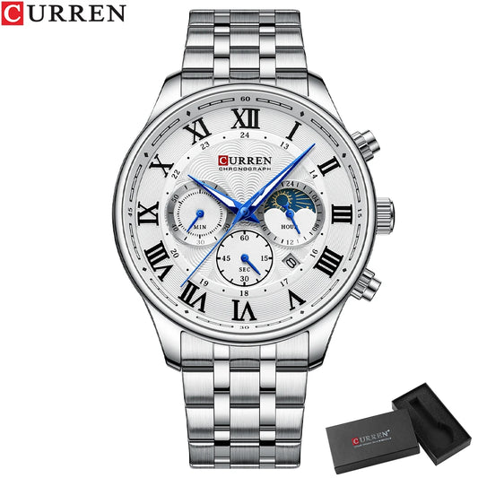 ⏱️Relógio Masculino CURREN Casual Business
